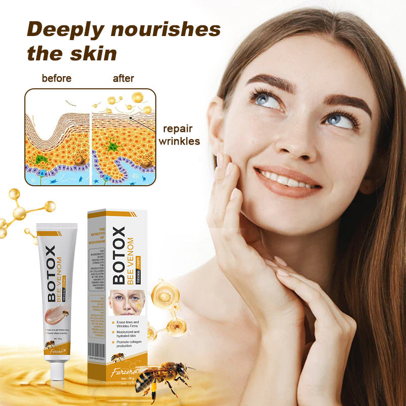 â¨đMHRA Approvedâ¨Furzero⢠Botox Bee Venom Wrinkle Removal Cream-Last Day Promotion 70% OFF