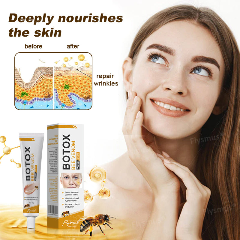💐🐝MHRA Approved✨Flysmus® Botox Bee Venom Wrinkle Removal Cream-Last Day Promotion 70% OFF