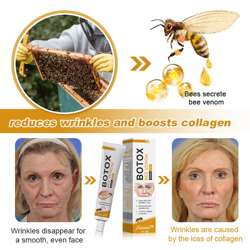 â¨đMHRA Approvedâ¨Furzero⢠Botox Bee Venom Wrinkle Removal Cream-Last Day Promotion 70% OFF