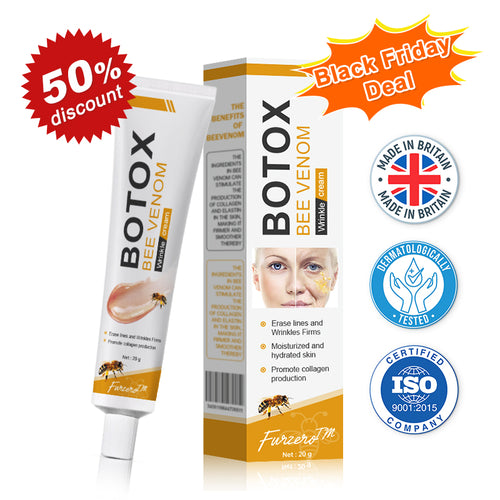 Made and Shipped from UK-Furzero⢠Botox Bee Venom Wrinkle Removal Cream-Last Day Promotion 70% OFF