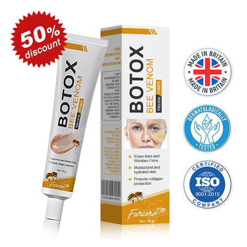 â¨đMHRA Approvedâ¨Furzero⢠Botox Bee Venom Wrinkle Removal Cream-Last Day Promotion 70% OFF